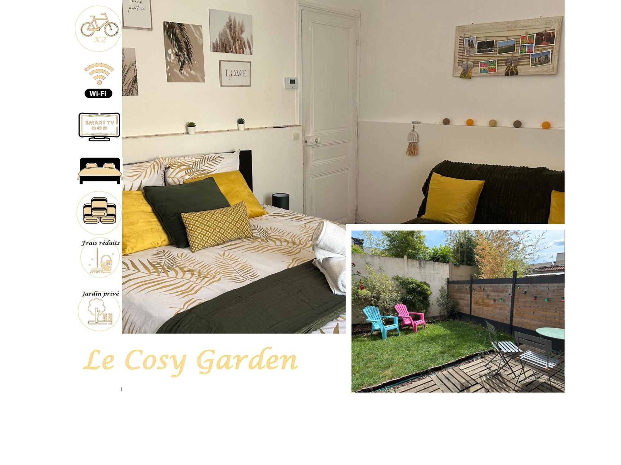 Au Cosy Garden Apartment Реймс Екстериор снимка